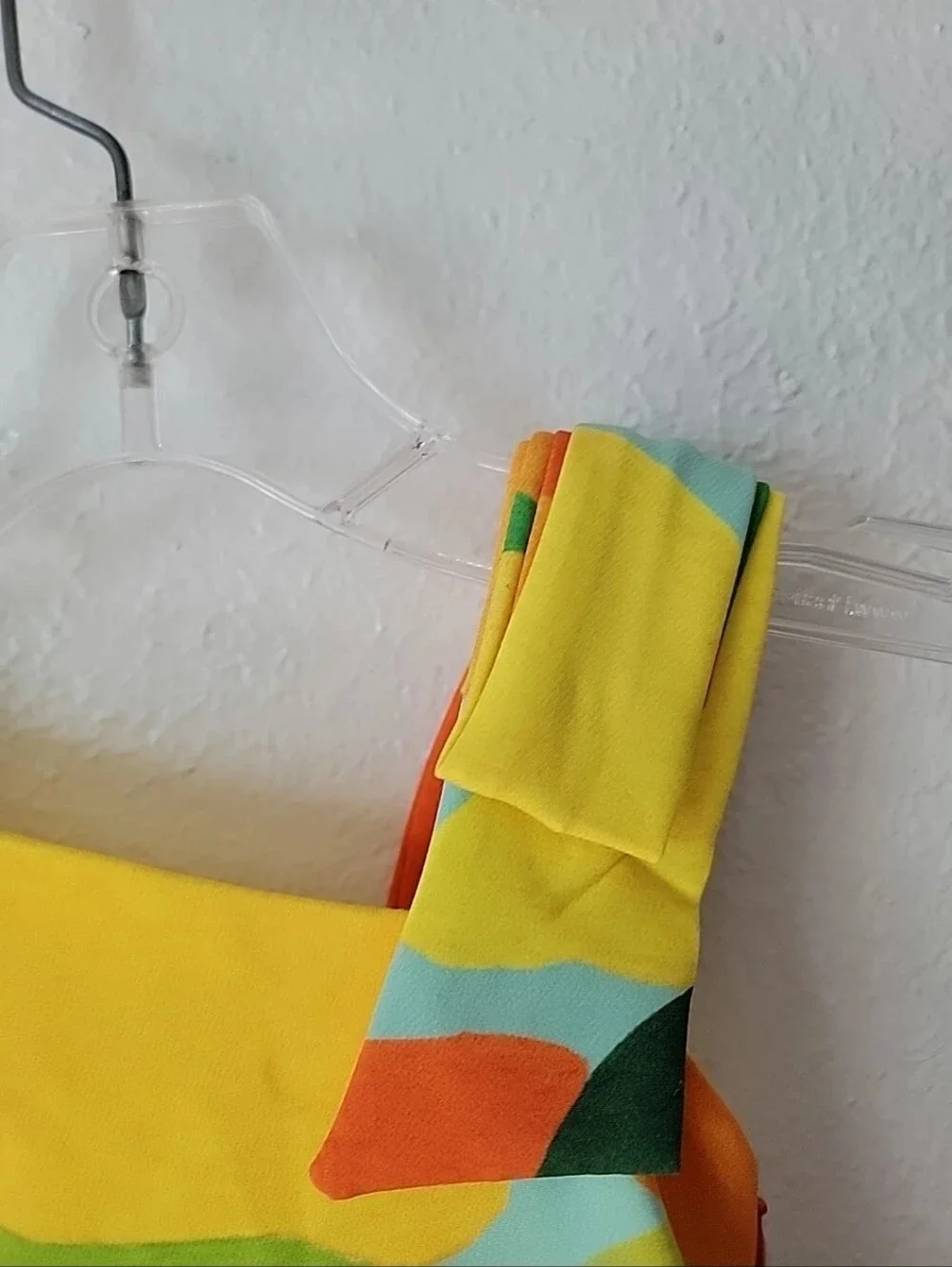 Abel And Lula Colorful Citrus Print Girls Sundress - Bright Yellow & Orange Sz 4